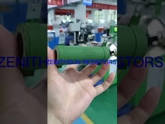 O silicone de ZENITHSUN revestiu o resistor Wirewound do poder sem montar o dispositivo elétrico