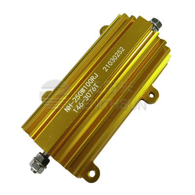 resistor abrigado de alumínio do poder superior 250W Enrolado para travar