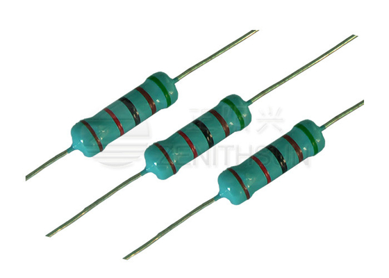 Resistor fixo 1W da elevada precisão do resistor de filme do metal para o equipamento militar