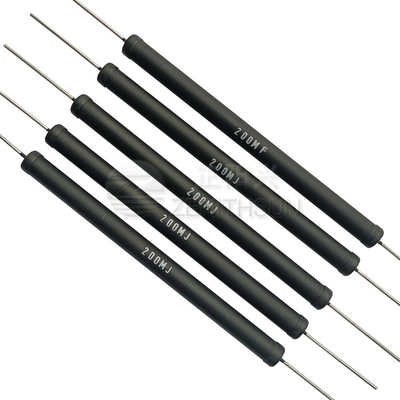 precisão de 4.5W 10M F High Voltage Resistor cilíndrica para máquinas de raio X