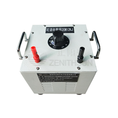 3kW caixa do resistor de um poder variável de 200 ohms controlada deslizando o botão