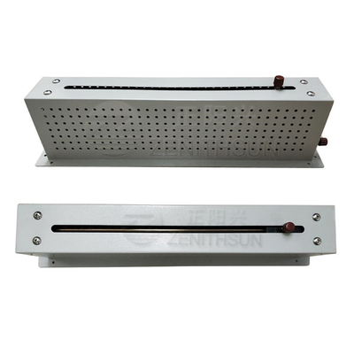 Poder que desliza a caixa dos reostatos do resistor variável controlada movendo o terminal