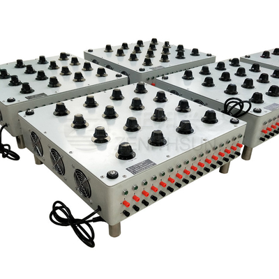 Caixa do resistor variável do poder 16X150W controlada deslizando botões