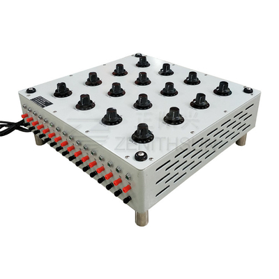 Caixa do resistor variável do poder 16X150W controlada deslizando botões