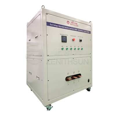Resistive ajustável da tensão dupla do banco de carga 180KW do manequim da C.A. 3Phase 220/440V