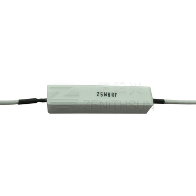 o resistor cerâmico do cimento 25W encerrou o resistor Não-inflamável do poder com impulso alto