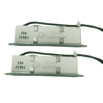 fio cerâmico da indutância do resistor do cimento de 30W 220R poder sem fôlego do baixo