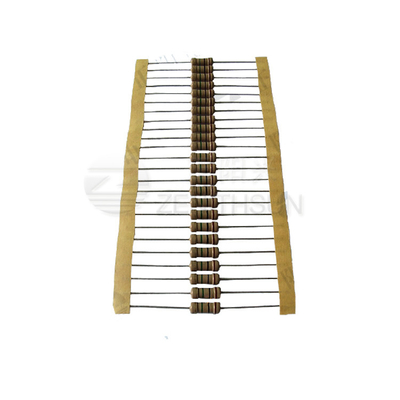 1/8W 5W fixou o resistor de filme axial sem chumbo do carbono dos CF do resistor de filme