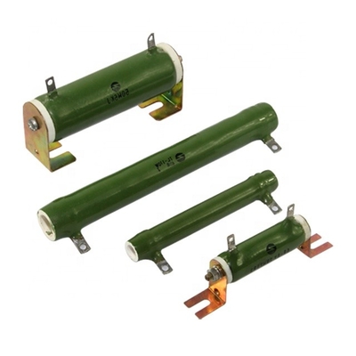 Do esmalte Wirewound do resistor do poder do poder superior 300W 100RJ tubo cerâmico